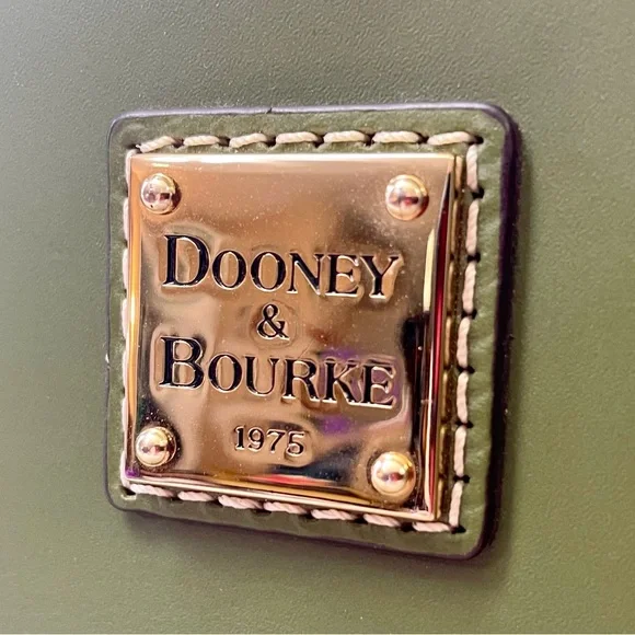 Dooney & Bourke Olive Green Tote - Picture 2 of 14